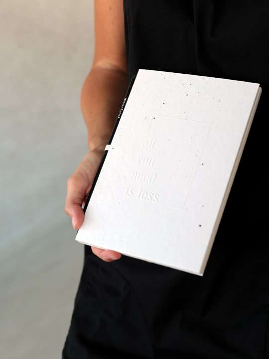 Block Notebook in White 